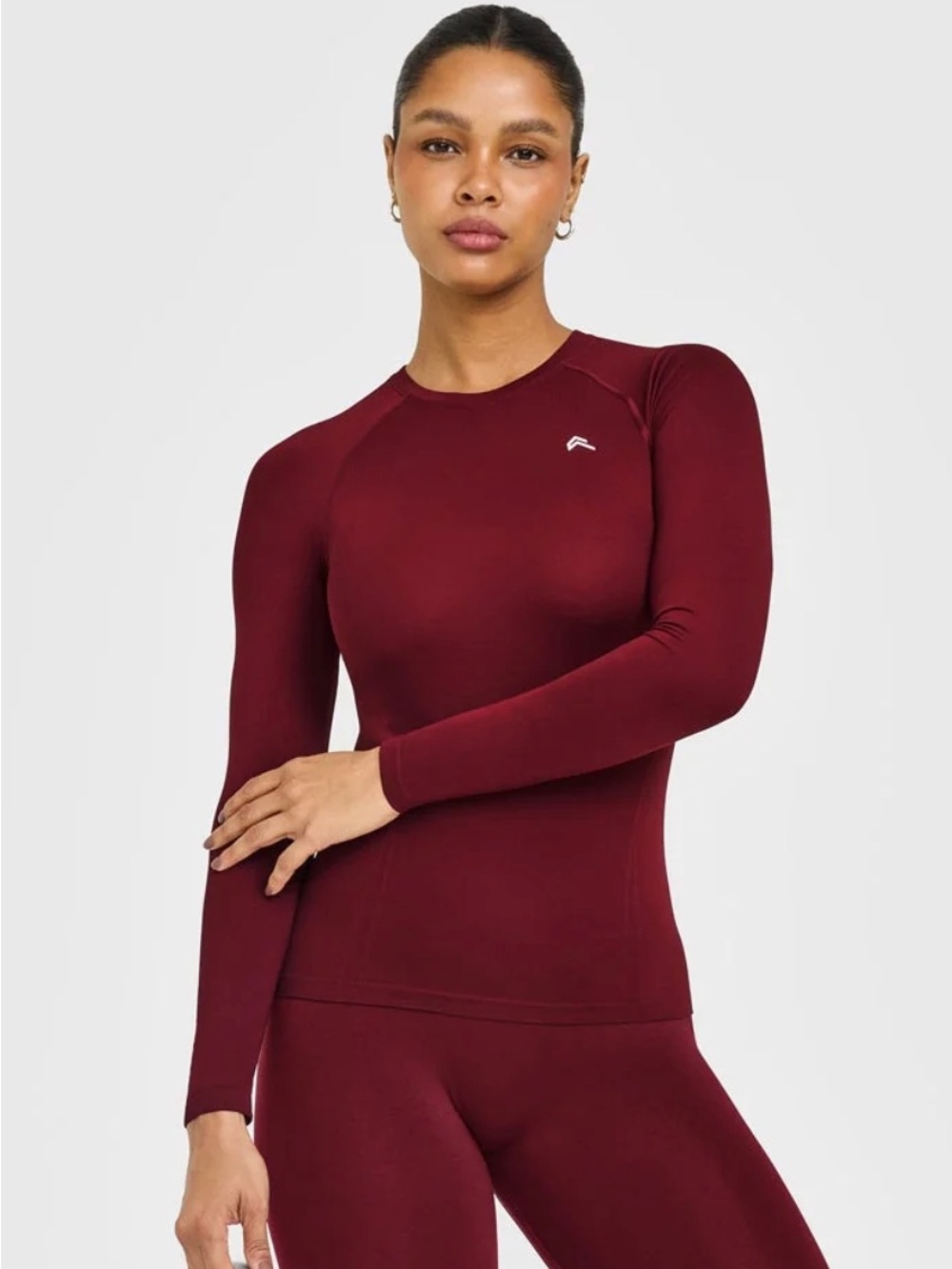Oner Active Go To Seamless Fitted Long Sleeve Top